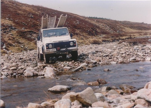 Land rover 110 pick - land, up