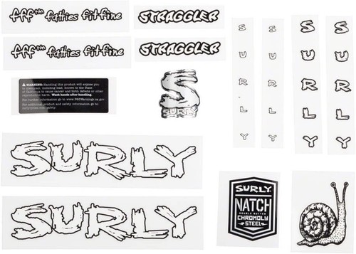 Surly straggler decal - straggler,