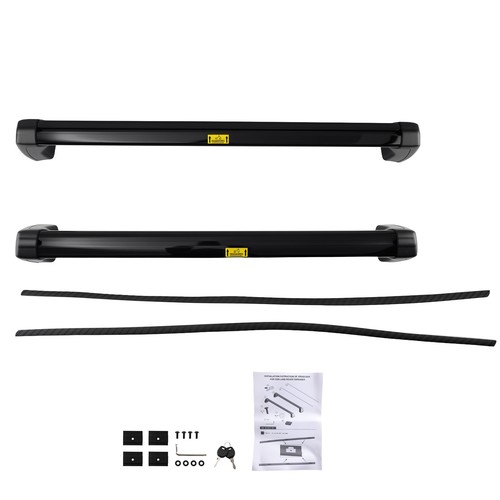 Black aluminium roof cross - aluminium,