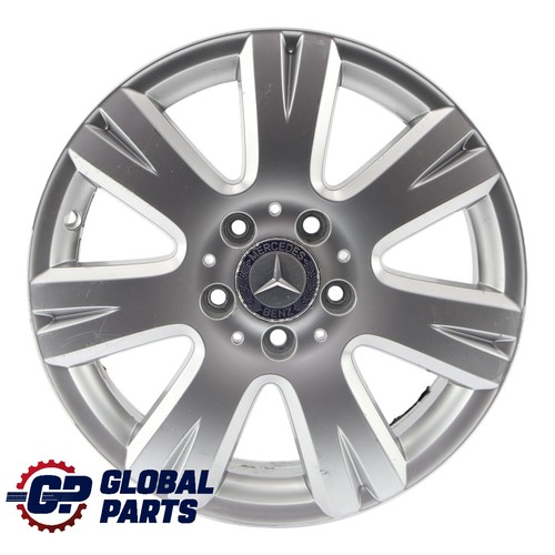 Mercedes w204 silver - silver, wheel