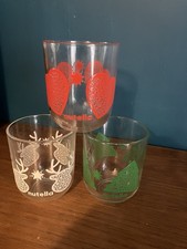 Christmas Nutella Glass