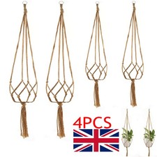 4Pcs Macrame Plant Hanger