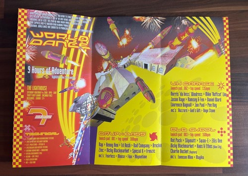 World dance rave flyer - rave,
