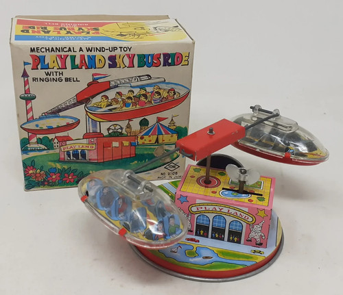 1950 yone japan wind - wind-up, tin