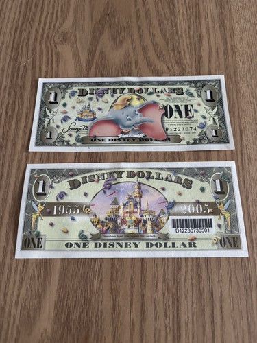 Collectible disney dollars - disney,