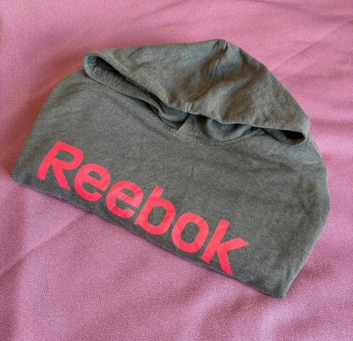 Reebok men grey red logo - red,
