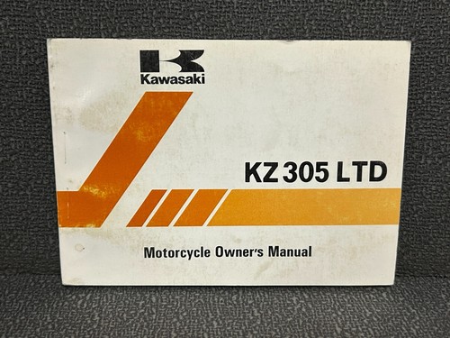 Kawasaki kz305 ltd owner - kz305, owner's