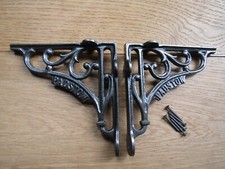 Pair cast iron vintage - 6",