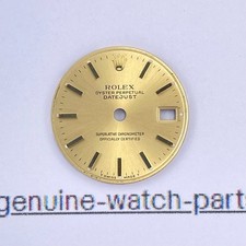 Genuine Rolex Datejust 26mm Lady 69173 79174 Champagne Dial two tone Gold Stick