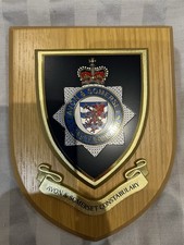 Avon And Somerset (A&S) Police Crest Wall Plaque Shield