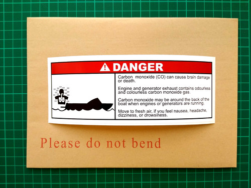 Boat safety carbon - carbon, monoxide