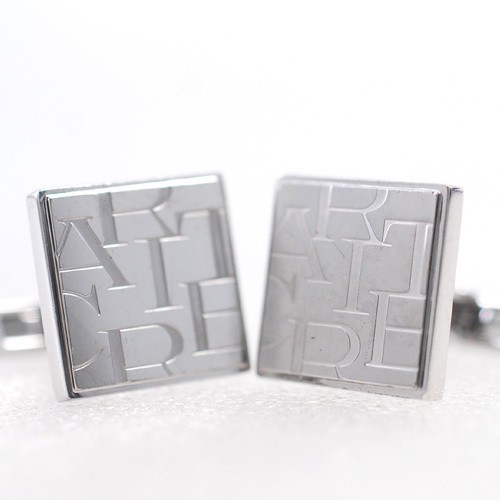 Cartier square cufflinks with - cartier,