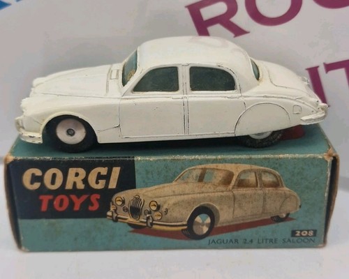 Vintage corgi 208 - corgi, jaguar