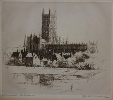 Etching by Edgar James