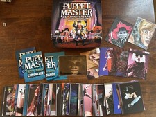 Dynamite Puppet Master 35th Anniversary Complete Set+Blade Box Topper+Art Cards