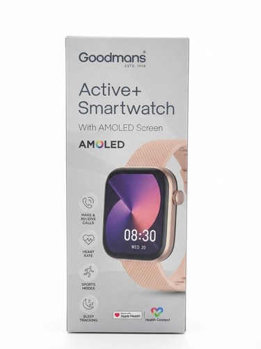 Goodmans active smartwatch - goodmans,