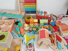 Lovevery Montessori Wooden Sensory Play Toy Bundle Inc. 9 Activities