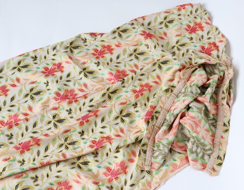 Vintage 1950s woven curtain - 1950s,