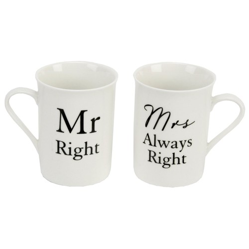 Mrs right coffee mug - &,
