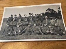 SUPERB SET OF ORIGINAL POSTCARD SIZE PHOTOS OF NOTTS + DERBY HOME GUARD.