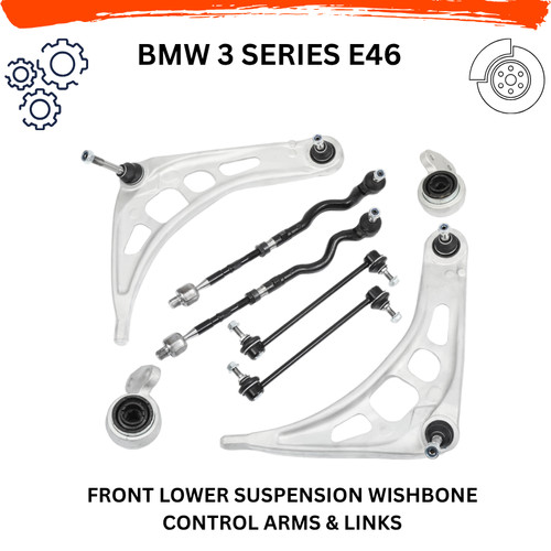 Front axle wishbone arm set - axle,