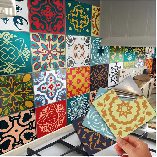 Tile stickers kitchen - 72,