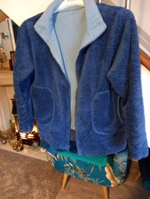 2 Tone Reversable Blue Fleece