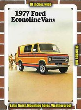 Metal Sign - 1977 Ford