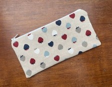 HANDMADE ZIPPED PENCIL MAKE UP