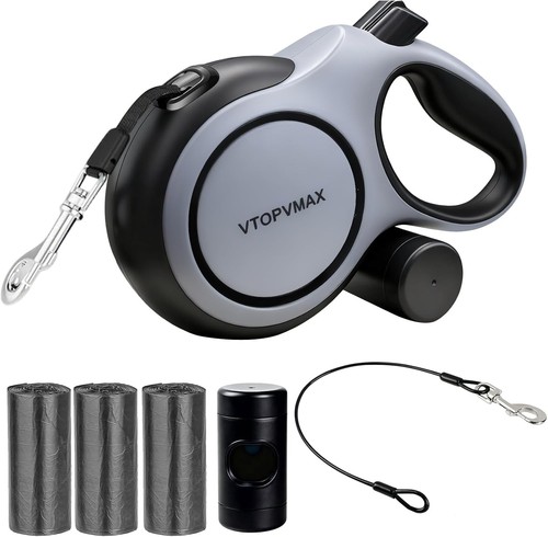 Retractable dog lead - 8m,