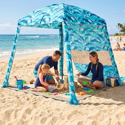 Beach cabana - 6'×6',