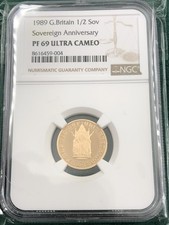 1989 Gold Proof Half