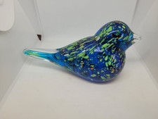 Multicoloured Glass Bird