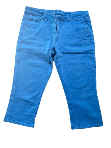 Cobalt blue trousers size - cobalt, 3/4