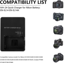 8.4V EN-EL14 Battery