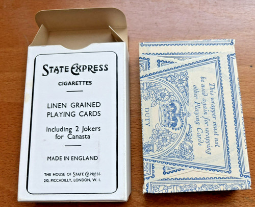State express playing cards - express,
