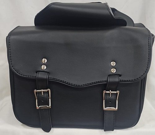 Durable black leather - durable, pu