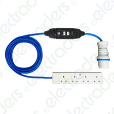 1m Blue Caravan Hook Up /