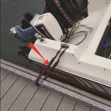 2x Marine Bungee Dock Line Boat Mooring Rope Anchor Cord Stretch Rope