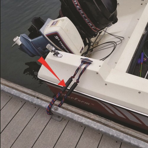 Marine bungee dock line - bungee,