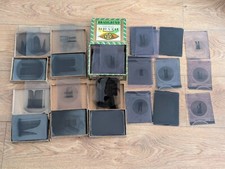Lot of dry glass photographic plates (slide Persenso) over 170 pieces