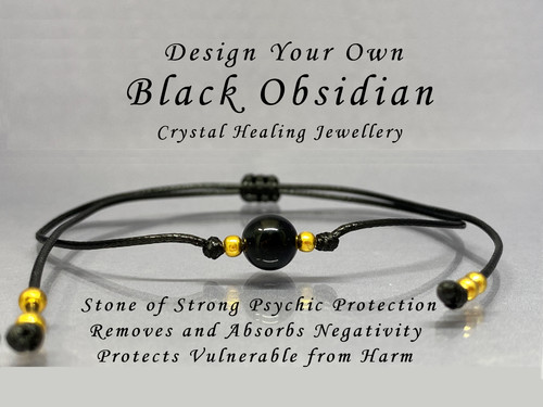 Black obsidian healing - black,