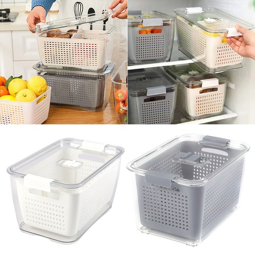 Fridge storage box - fridge,