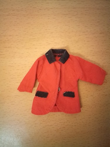 Pippa doll red jacket - jacket, palitoy