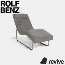 Rolf Benz 680 Fabric Recliner Grey Manual Function