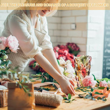 Glass Vase for Flowers, 24Cm