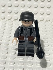 Custom Lego WW2 axies panzerfaust soldier minifigure