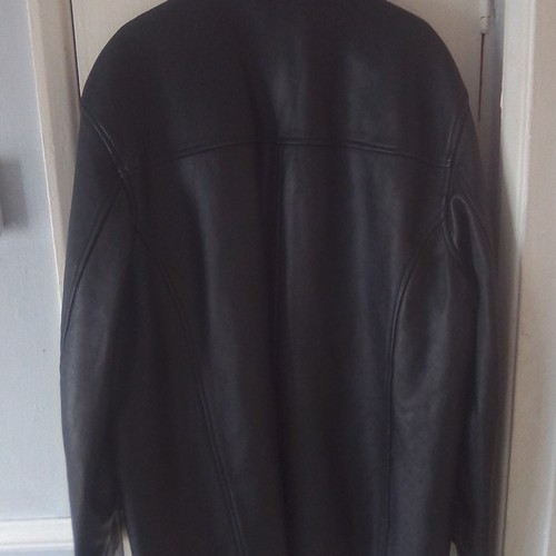 Vintage black leather jacket - vintage,
