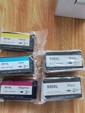 5PK Chipped Ink Cartridges for