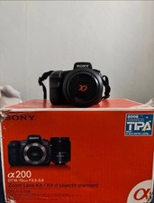 Sony A200 DSLR Camera